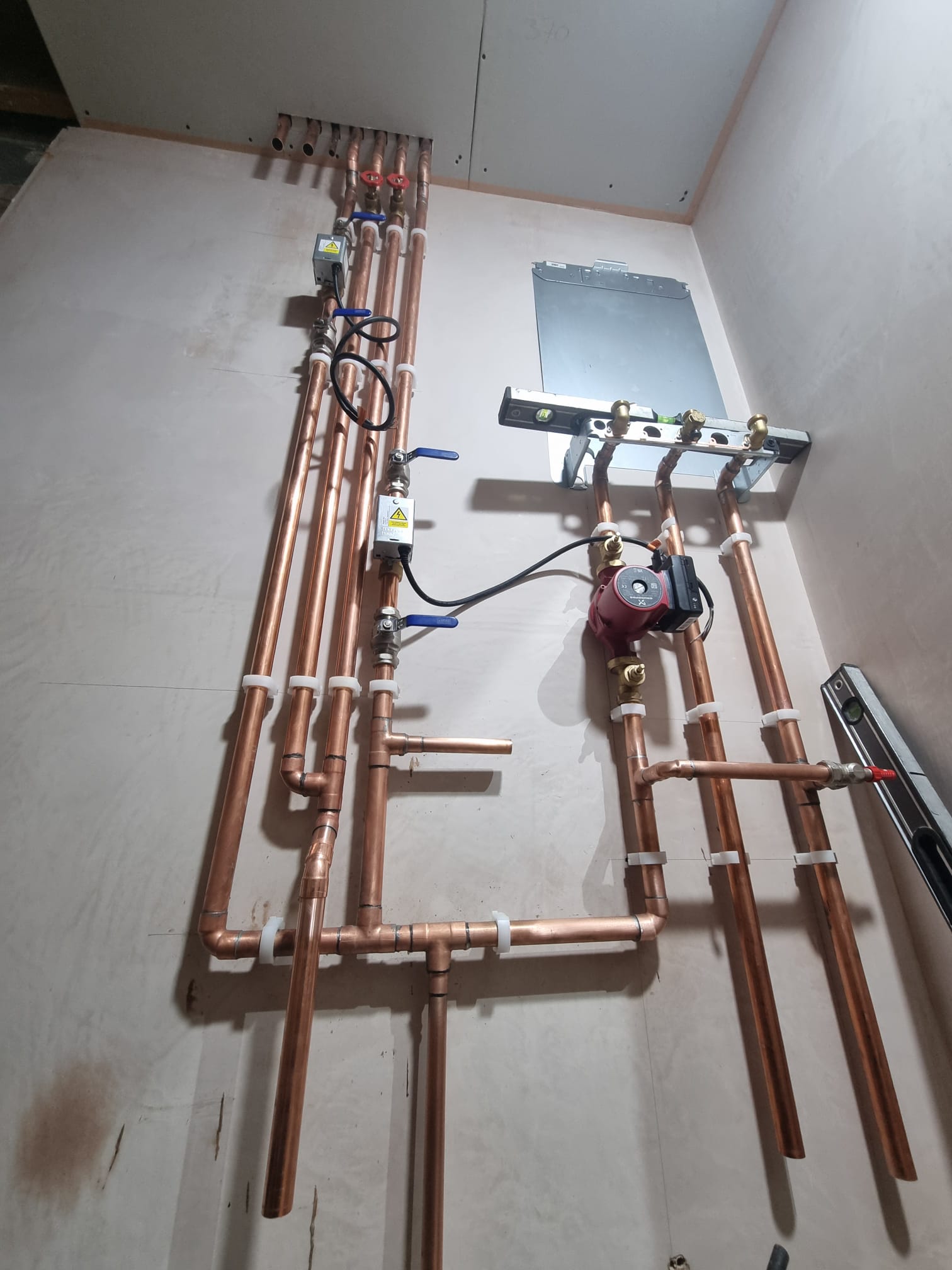 New boiler installation