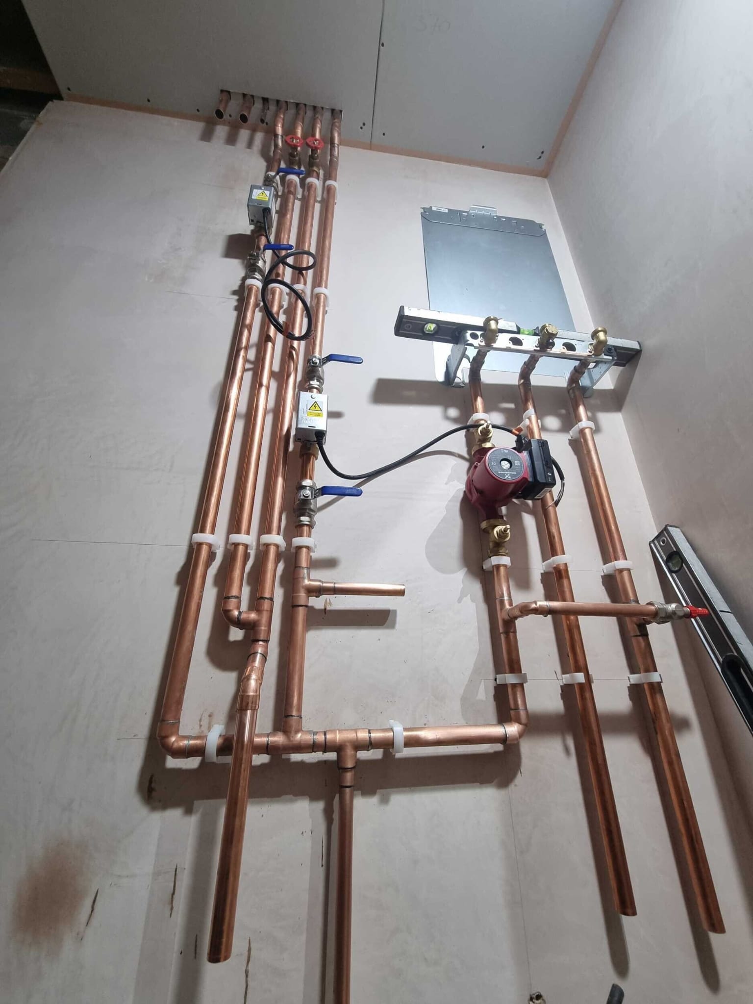 New boiler installation