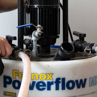 Professional power flushing service
